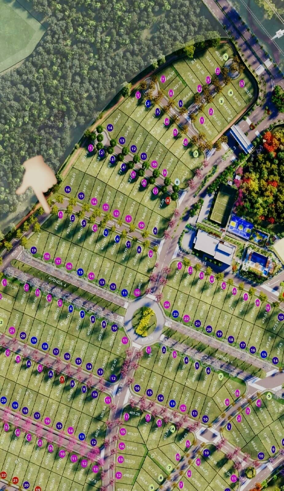 Imagem do imóvel Belíssimo Lote Vista para a Mata Le Jardin  594,35m²  Q-J1